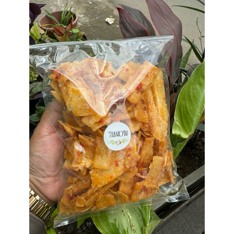 

Kripik Singkong Bumbu Balado, Ori, Pedas Manis
