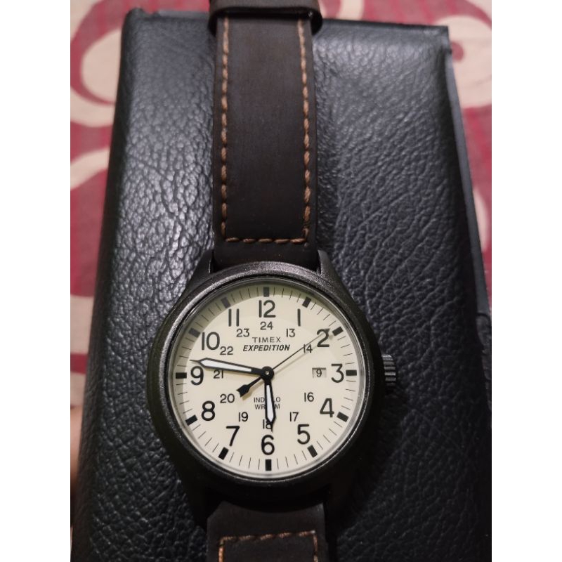 Jam tangan TIMEX EPXPEDITION indiglo wr 50 ORI SECOND