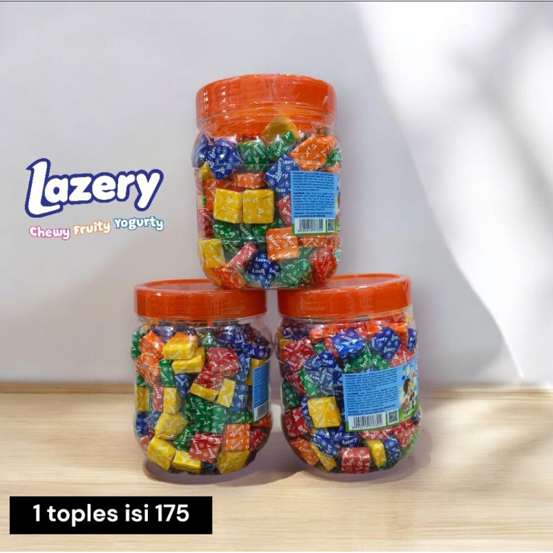 

Permen lazery foldwrap assorted toples @175 | kembang gula lunak