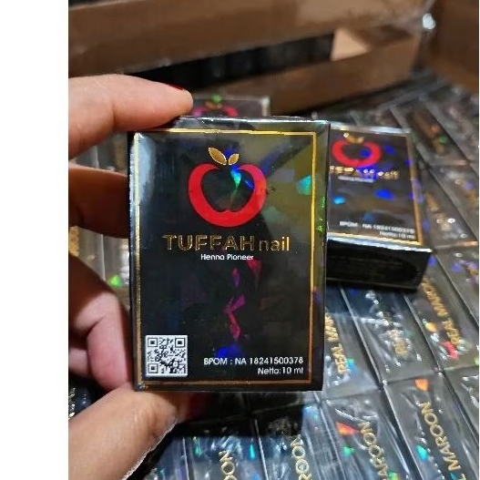 RK TUFFAH NAIL HENNA KUKU WARNA MAROON