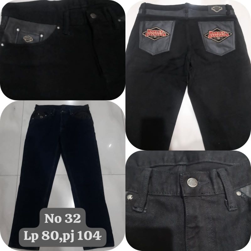 Celana Jeans Harley Davidson No 32 | Celana Jeans HD