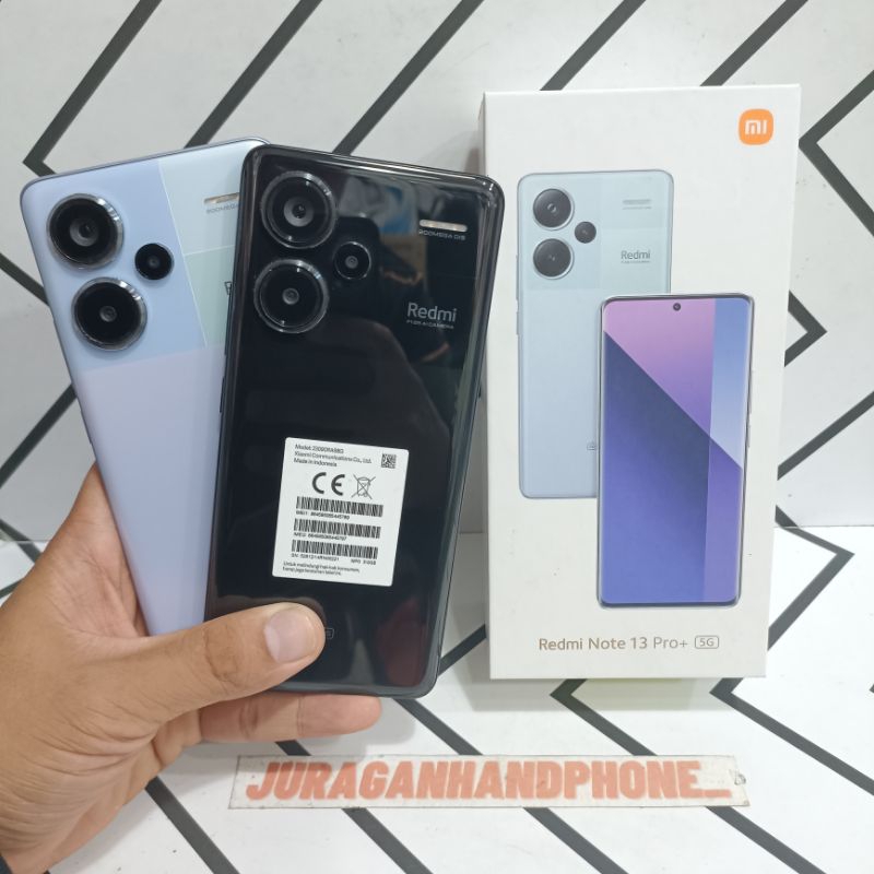 Redmi Note 13 Pro Plus 5G 12/512GB Hp Second Bekas Fullset