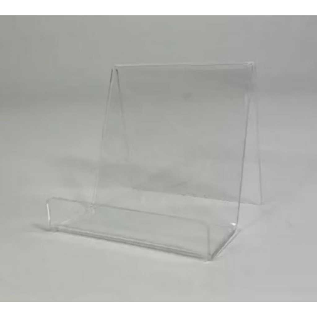 Akrilik display stand dompet cowo kecil | Akrilik dompet cowok murah