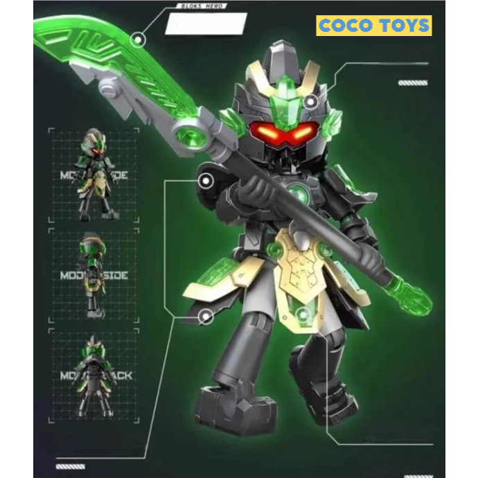 Mainan Action Figure Hero Infinity Guan Yu AMV-11 - Mainan Pajangan - Mainan Anak - Mainan Koleksi -