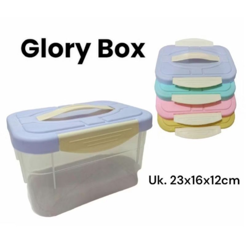 Glory Box Kotak Penyimpanan Serbaguna Mini Container Box Hajatan Hampers