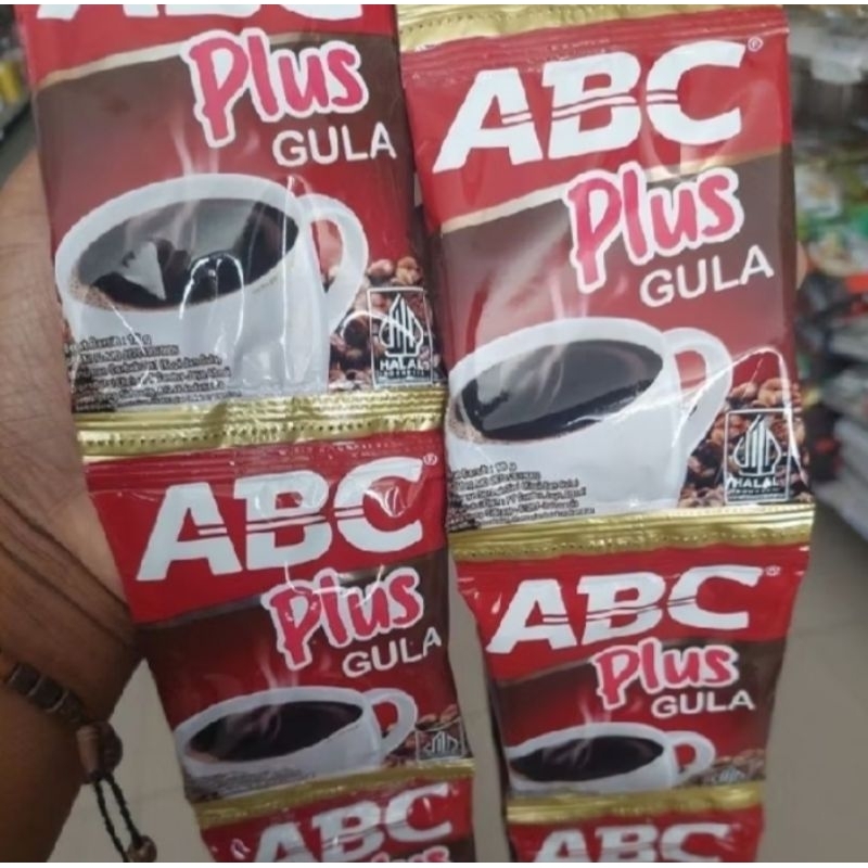 

Kopi ABC - Kopi Hitam + Gula - 1 renceng isi 10 bungkus