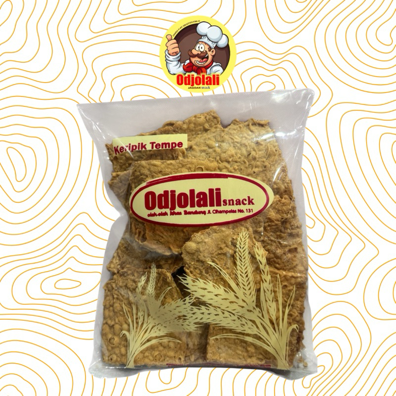 

Keripik Tempe Odjolali BESAR 500 gram dengan BUBBLE WRAP