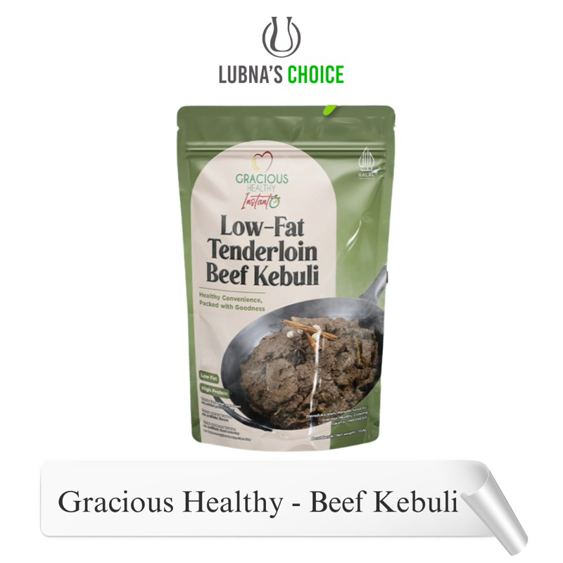 

Gracious Healthy Makanan Diet Instan - Beef Kebuli