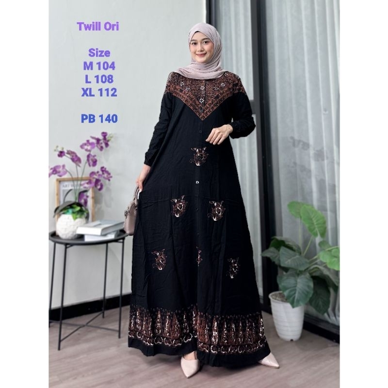 Gamis Twill Ori Premium