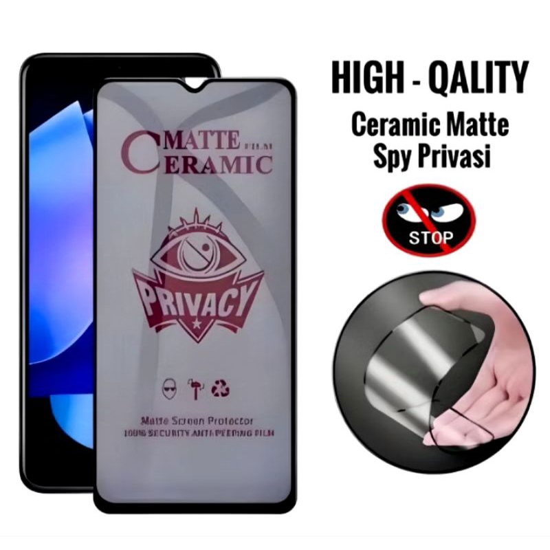 Anti Gores Ceramic Spy Realme Narzo 50 50A 50A Prime 50i 50i Prime 50 Pro Anti Pecah