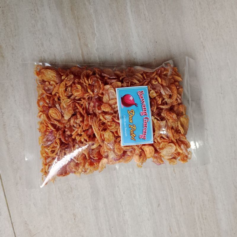 

bawang goreng 2 putri berat 0,65gr