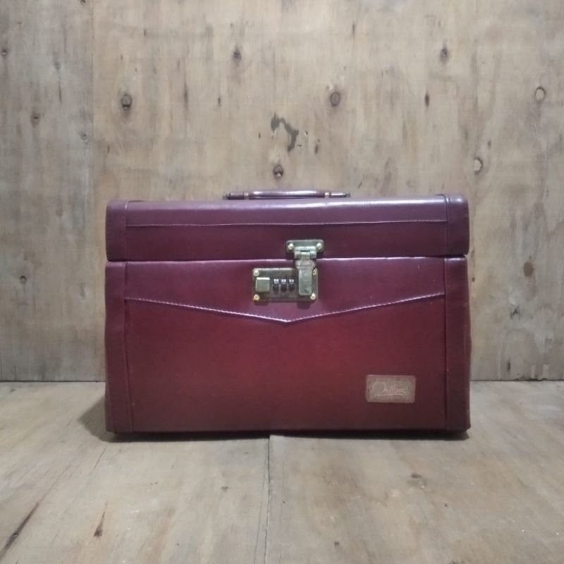 Tas kosmetik tas make up beauty case vintage jadul antik lawas kuno