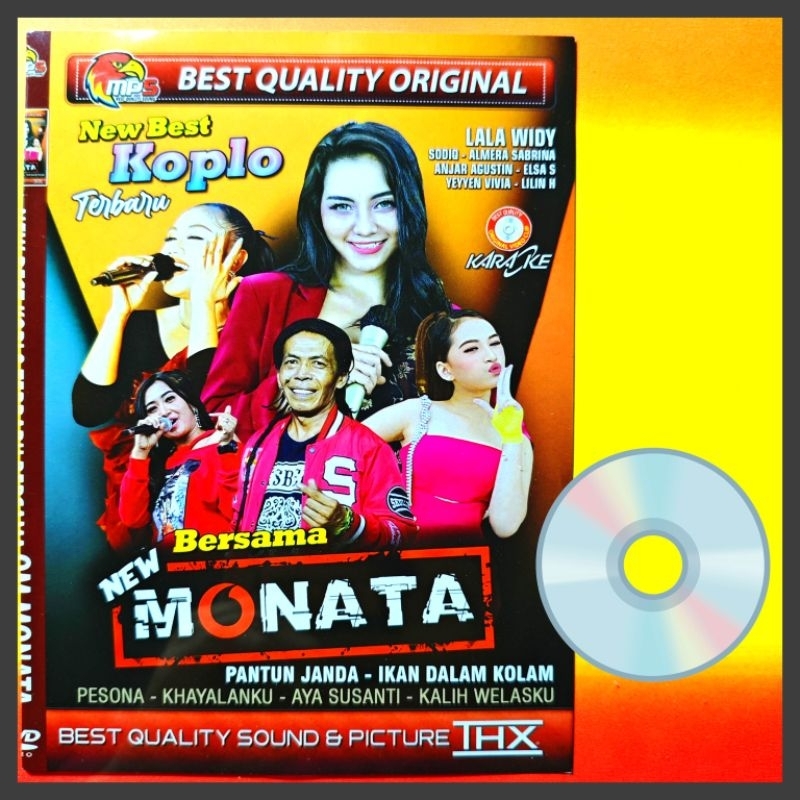 Kaset MP5 Video Musik 60 Lagu Dangdut Koplo Monata Album Pilihan Terpopuler