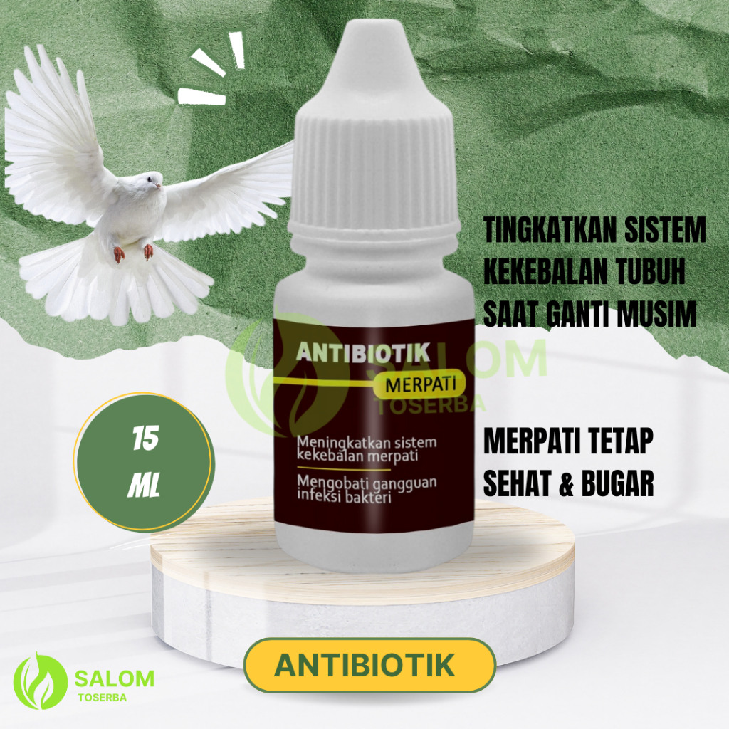 ANTIBIOTIK MERPATI DAN UNGGAS - TETES