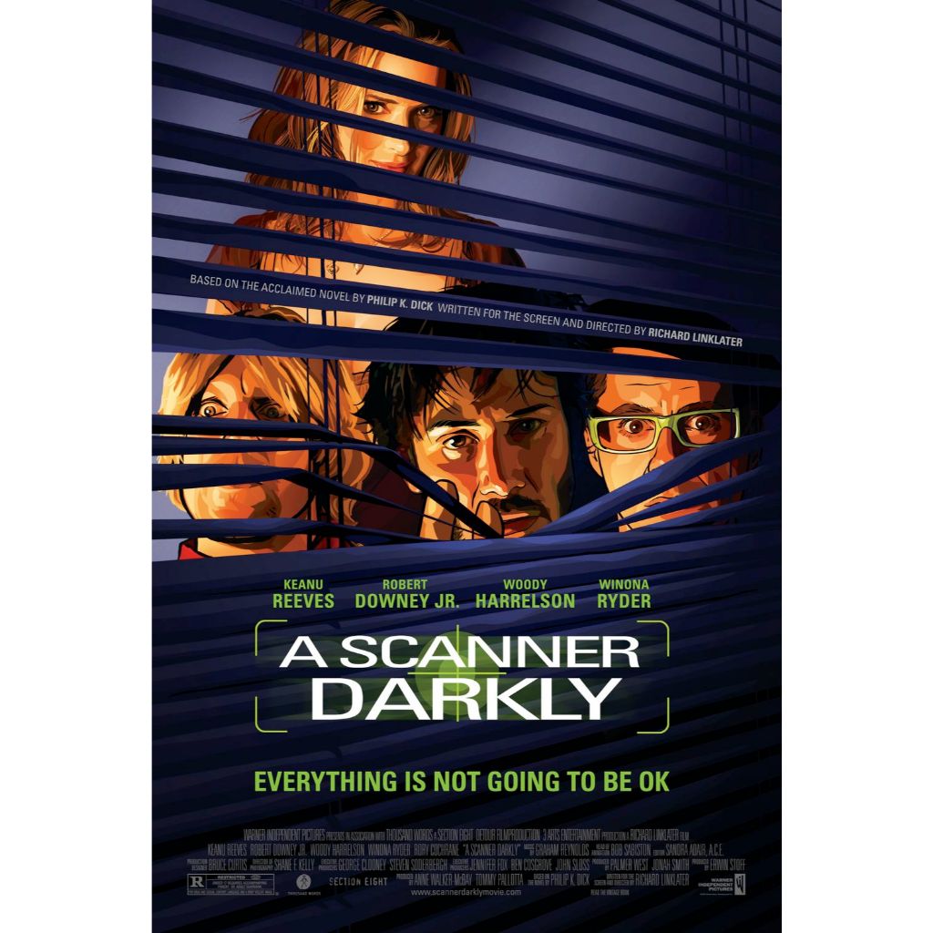 Film Dvd A Scanner Darkly 2006 High Quality Teks Indonesia