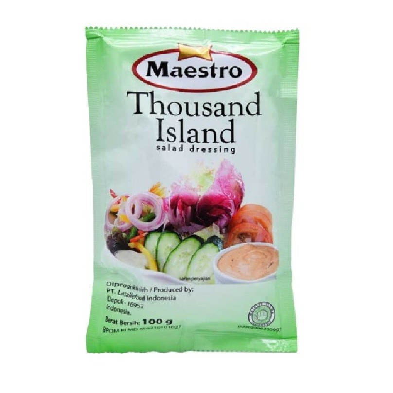 

thousand island maestro sachet 100