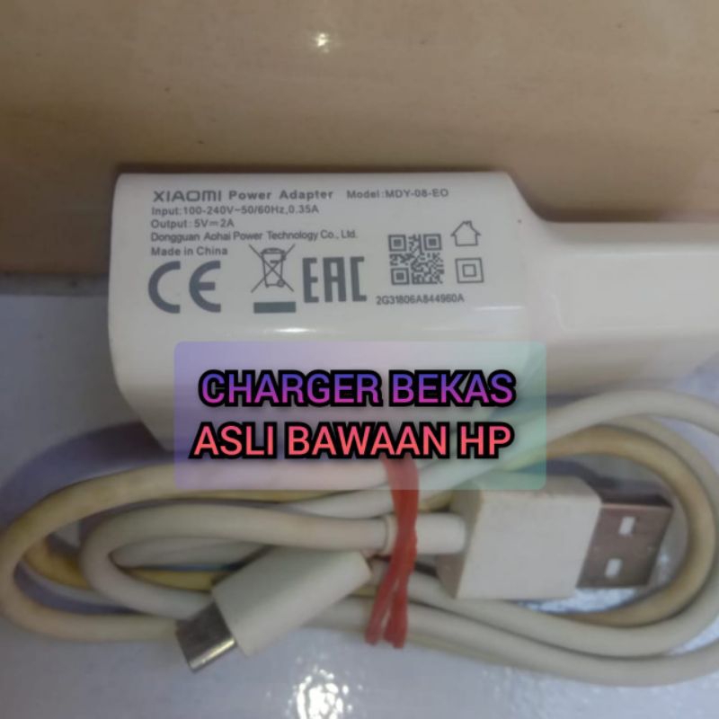 CHARGER XIAOMI NOTE 4 | NOTE 4X | 4X ORI BAWAAN HP MIKRO USB