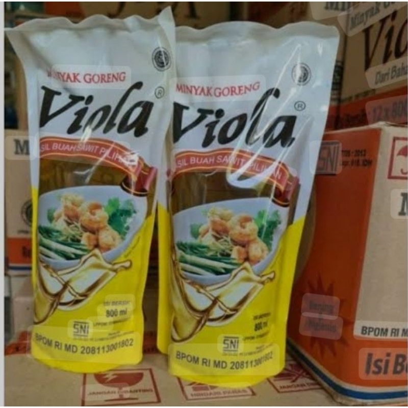 

Minyak goreng viola 800ML