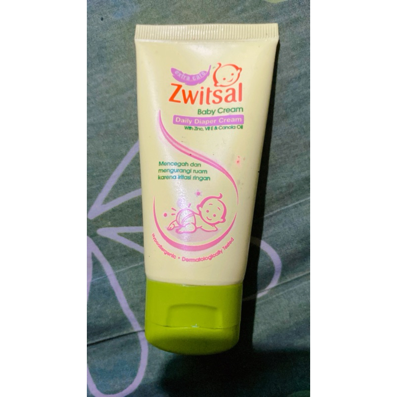 Zwitsal Baby Cream with Zinc & Vitamin C Oil