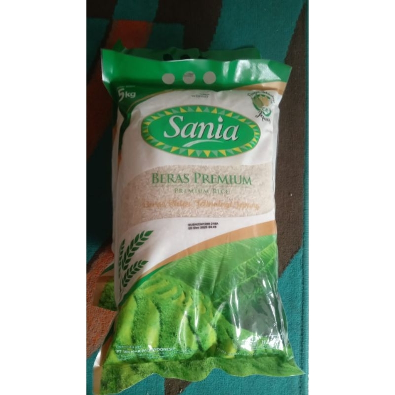 

Sania beras premium kemasan 5 kg