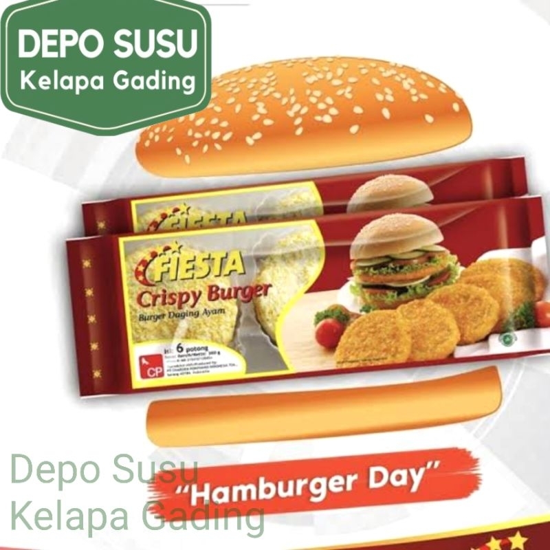 

RB Fiesta Chicken Nugget 400gr / 500gr All Varian Naget Paha Ayam Spicy Wing Karage Karaage Crispy