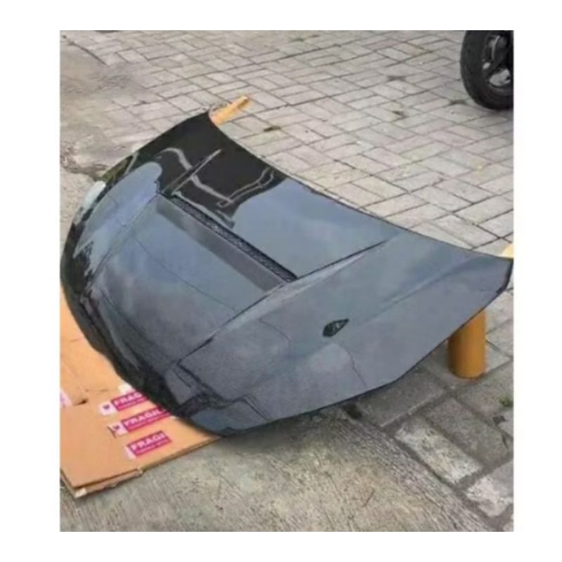 kap hood mesin carbon karbon kevlar new agya ayla 2016 up