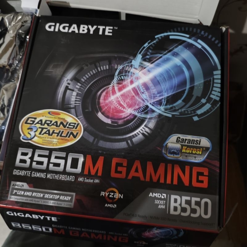 Gigabyte B550M-Gaming + Gratis Windows 10 Pro Original