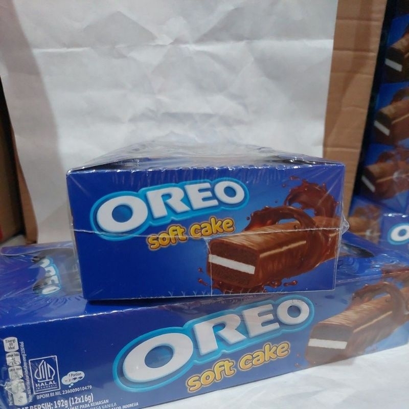 

Oreo Soft Cake - Bolu Cokelat PAK (isi 12 pcs )