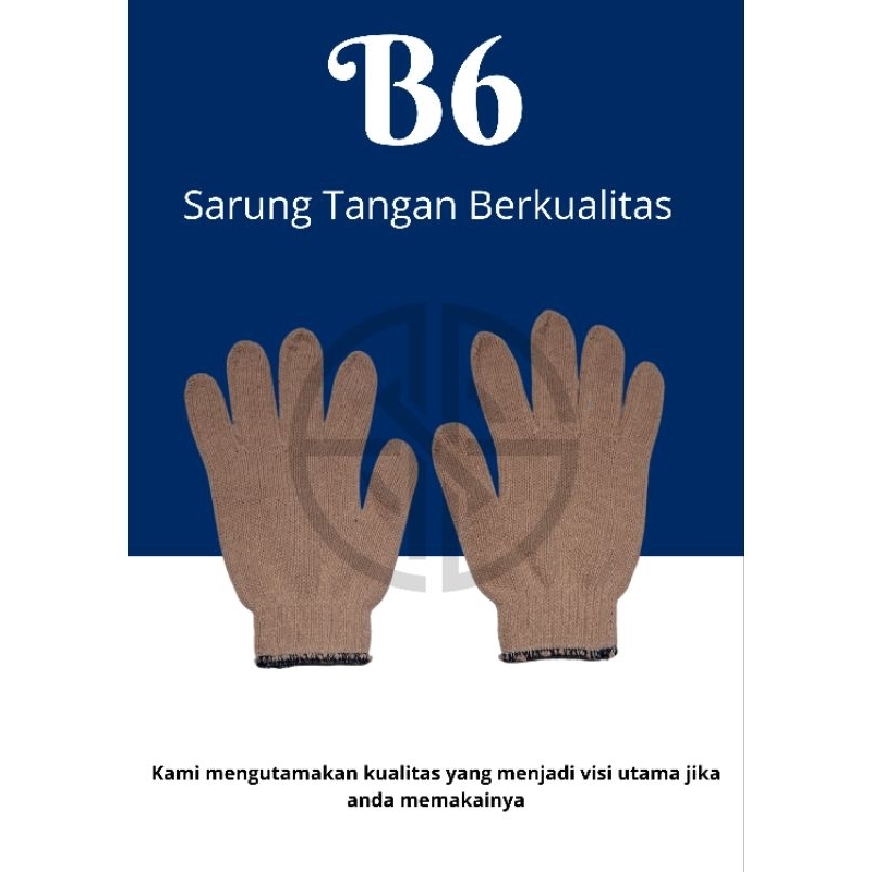 Sarung Tangan B6 Coklat