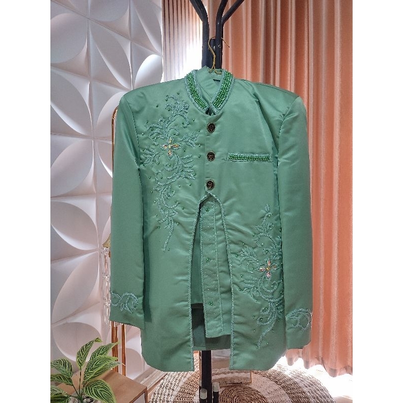 Beskap hijau Wardah (new)