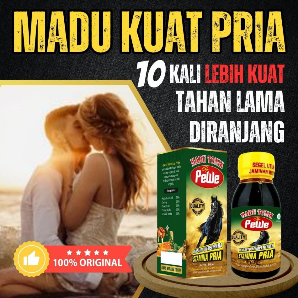

Madu Tonik Pewe Asli Madukuat Stamina Maksimal Kuat Tahan Lama Pria Perkasa Di Ranjang Herbal Alami