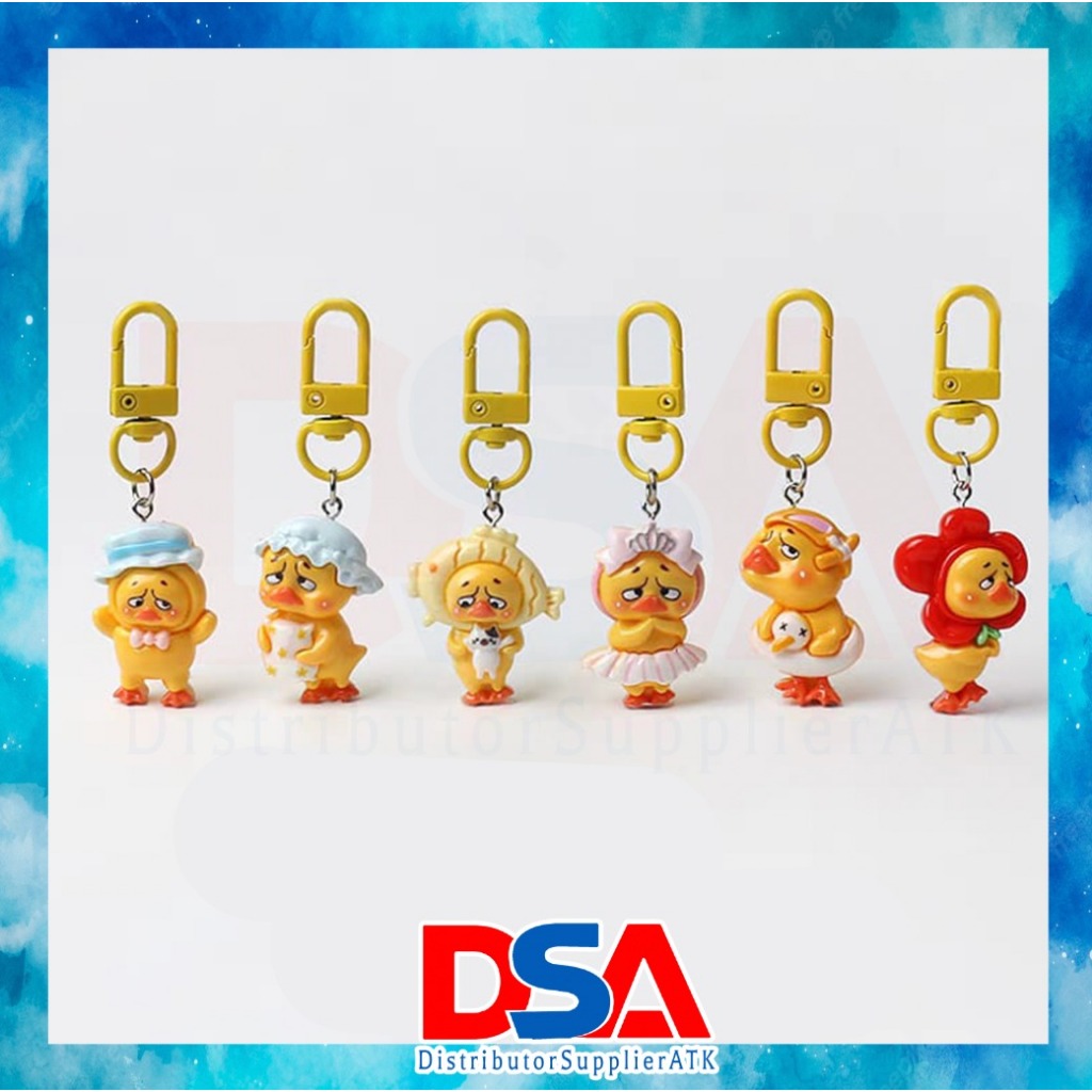 

DSA- GANTUNGAN KUNCI UPSET DUCK VER 2 GANTUNGAN KUNCI BAG CHARM BAHAN RESIN
