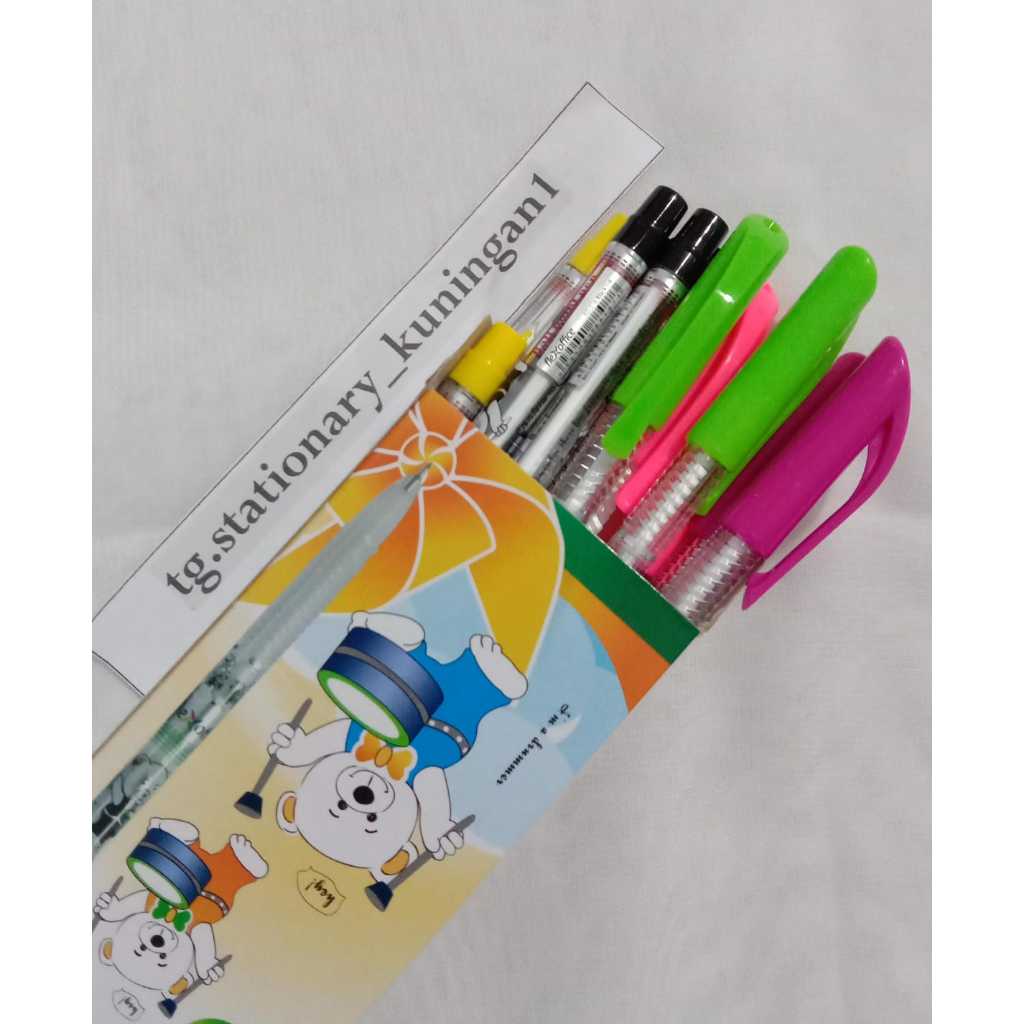 

Pulpen Gel Flexoffice Simply Tinta Hitam 0.38mm FO-018