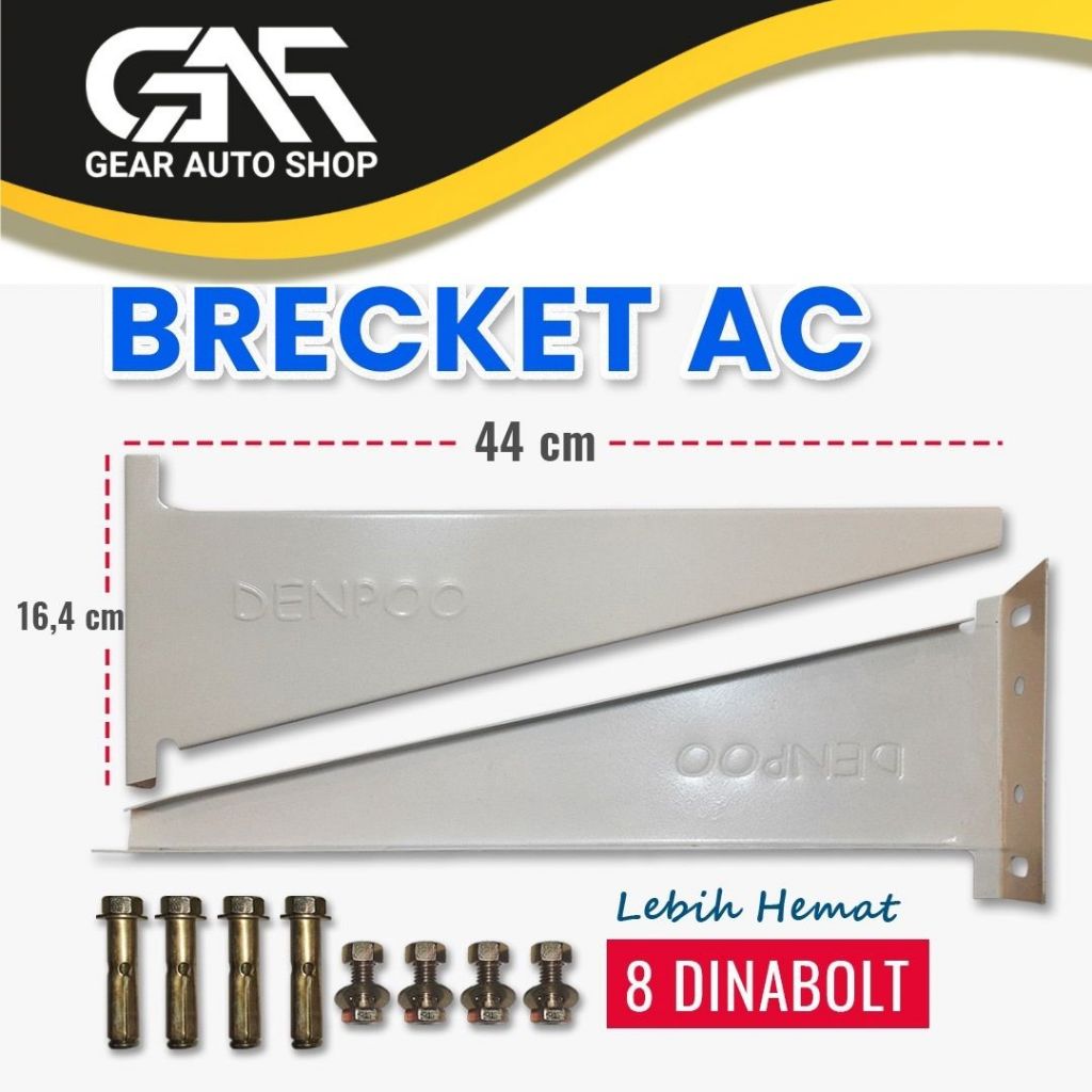 DENPOO BRAKET AC + DINABOLT