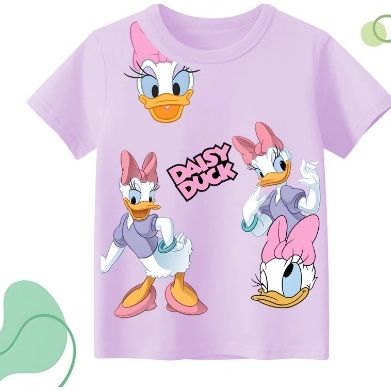 BAJU TSHIRT / KAOS ANAK BERKUALITAS DAISY DUCK