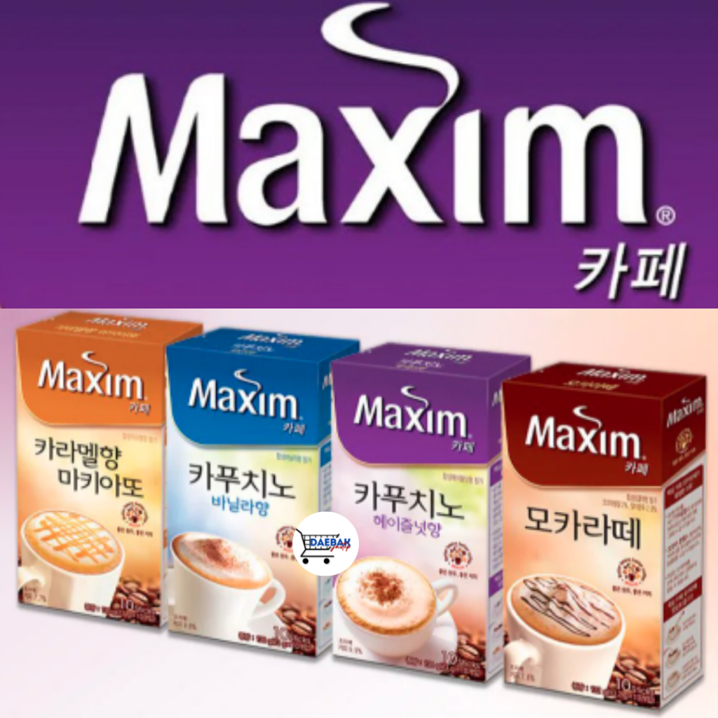 

Maxim Cafe Cappucinno 10stick Hazelnut Exp Date 05/2025