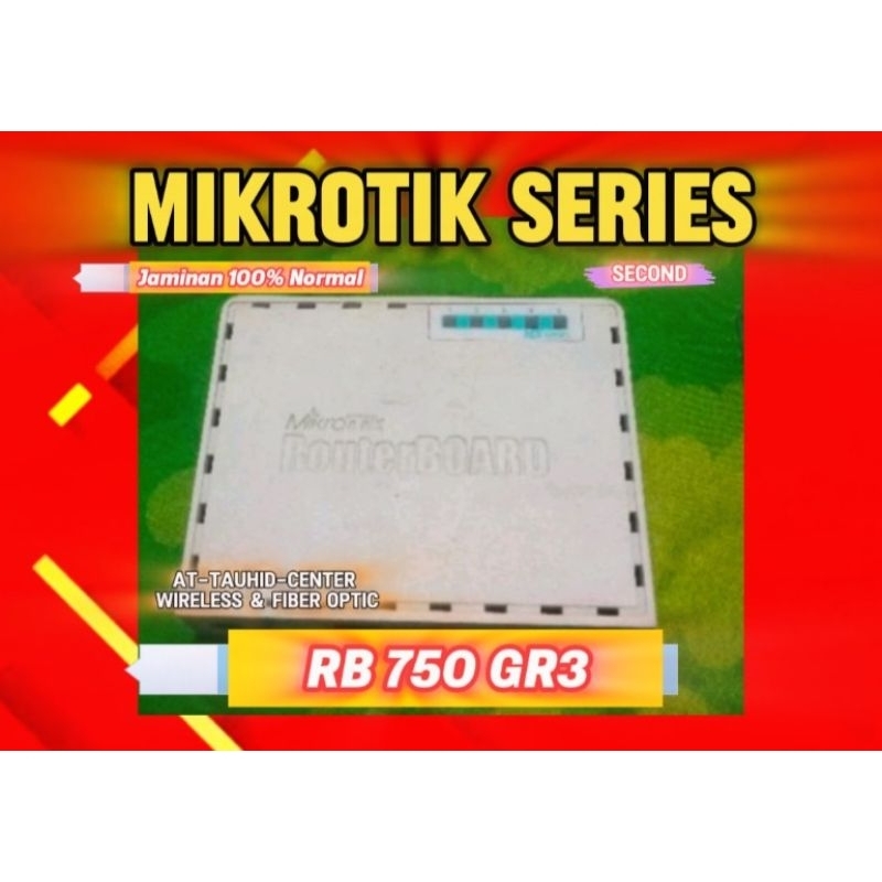 mikrotik rb750gr3 bekas (PROMO)