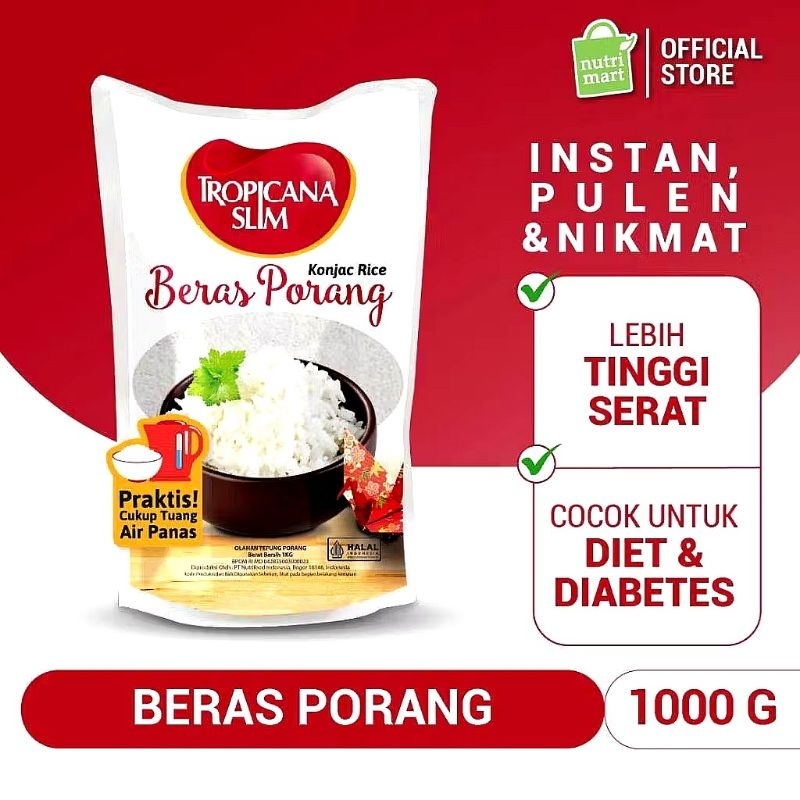 

Tropicana Slim Beras Porang 1 kg