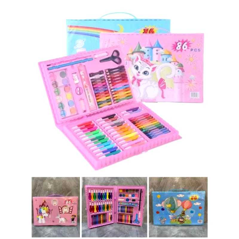 

YUH OFS CRAYON ISI 86 PCS CRAYON ANAK SET LENGKAP CRAYON MEWARNAI