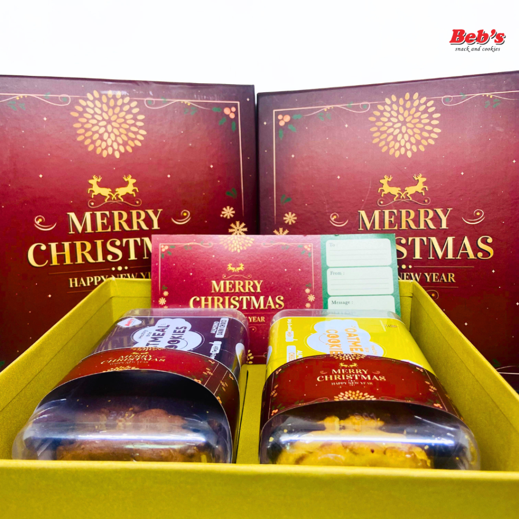 

Hampers Special Christmas Edition | Hampers Cookies Isi 2pcs | Gift Natal Special Edition | Cookies Special Natal