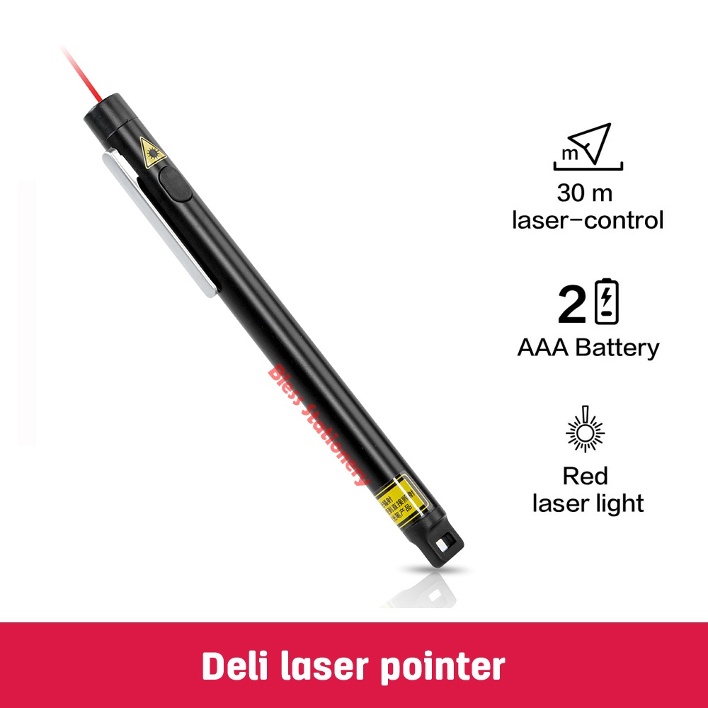 Laser pointer presentasi DELI Pen laser merah