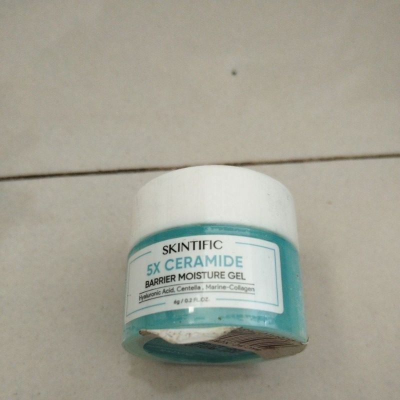 skintific 5x ceramide barrier moisture gel, 6gram