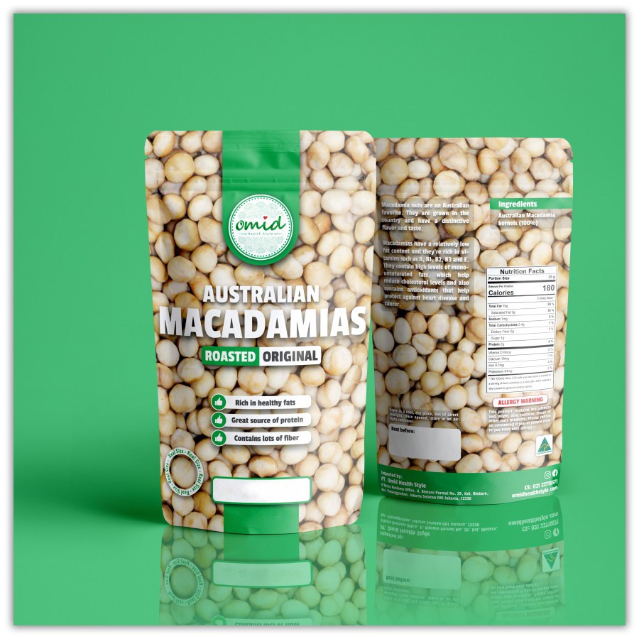 

Roasted Macadamia Nuts | Kacang Macadamia Panggang