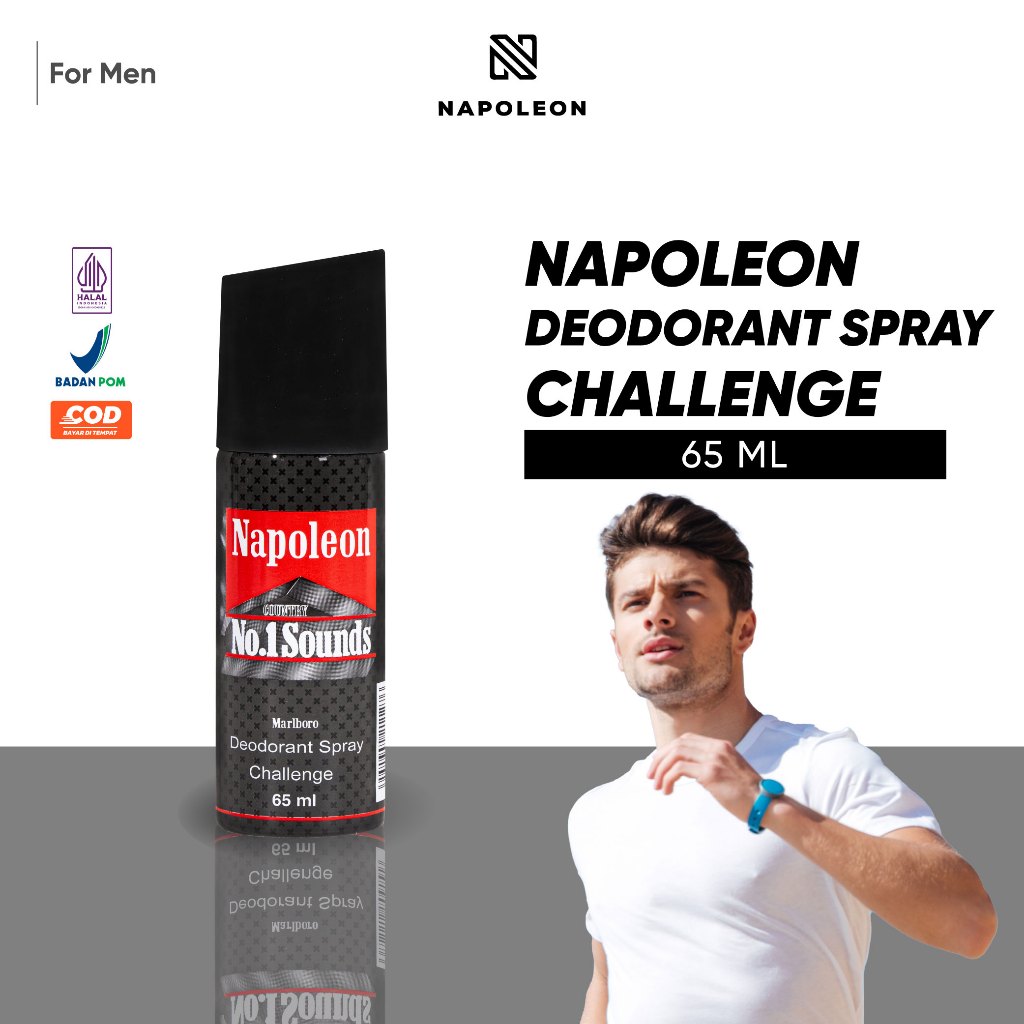 NAPOLEON Deodorant Spray Challenge 65 ML