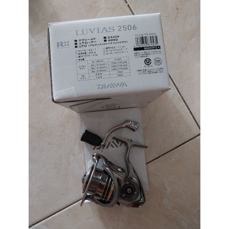 daiwa Luvias batik 2506 lengkap made in japan