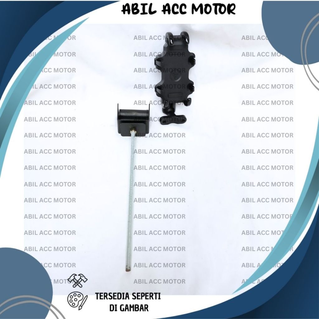 PAKET HOLDER GPS HP NINJA GSX CBR ZX25R PHONE HOLDER MOTOWOLF ALUMUNIUM STANG MOTOR BRAKET BRACKET B