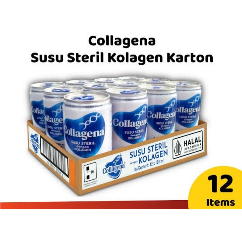 

Susu Steril Collagena 189ml × 12 Pcs Per Dus