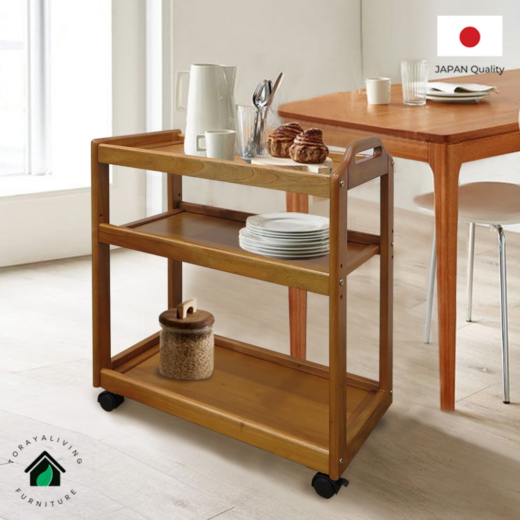 Toraya Troli Dapur/ Meja Dapur Dorong/Rak Dapur Dorong/Kitchen Cart/ WA-605