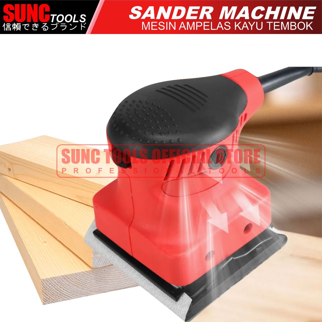 Mesin Amplas Kayu Elektrik Sander Amplas Tembok Electric Sander