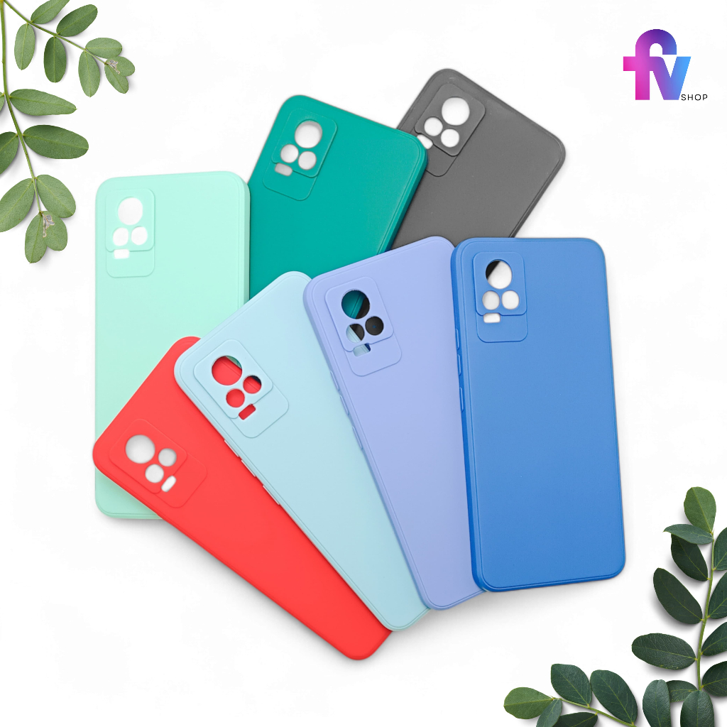 Softcase Vogue NC Silikon Case Candy Case Casing Lentur Bludru Anti Jamur Vivo V20 V21e   -FV-